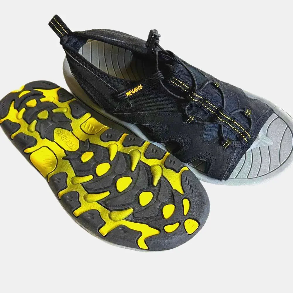 Nevados Black and Gray Men's Sandals Size 12